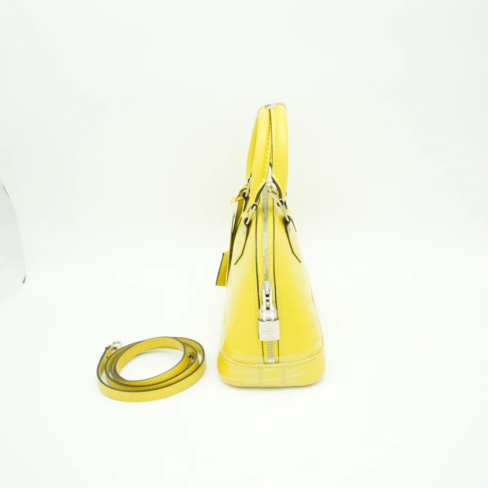 Authentic Louis Vuitton EPI Alma BB Yellow - Picture 5 of 16